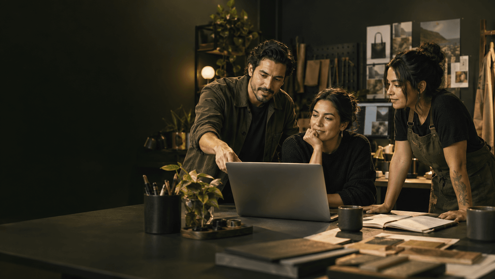 Equipo de trabajo aprendiendo Inteligencia Artificial en un taller práctico